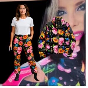 Skea Vibrant Floral Straight Leg Women's Ski Snowboard 🏂 Insulated Pants